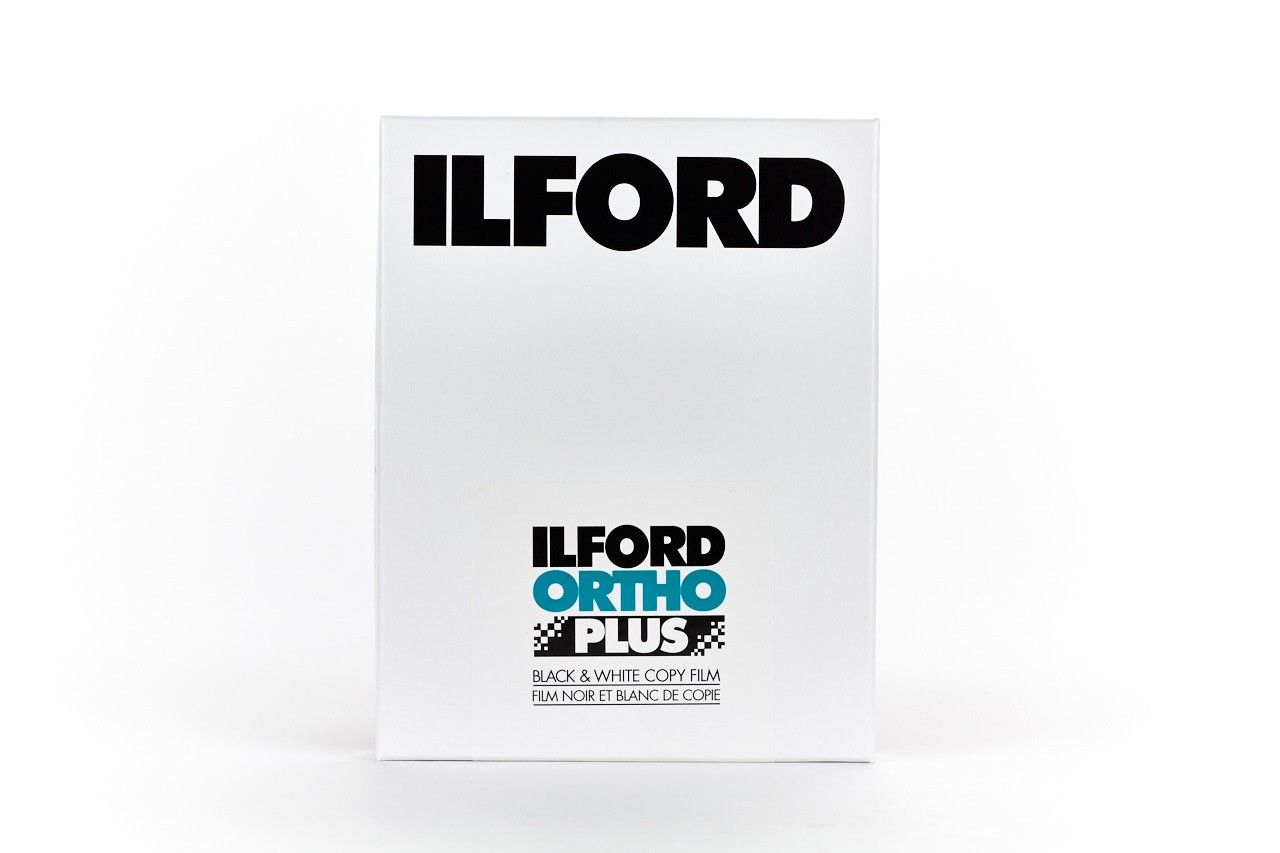 Ilford Ortho Plus - B&W 4x5 Large format Film - 25 sheets