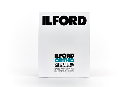 Ilford Ortho Plus - B&W 4x5 Large format Film - 25 sheets