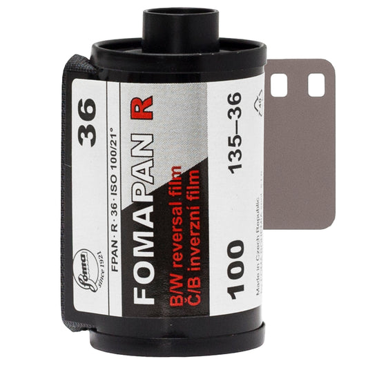Fomapan R 100 - B&W (reversal film) 35mm Film - 36 Exposures