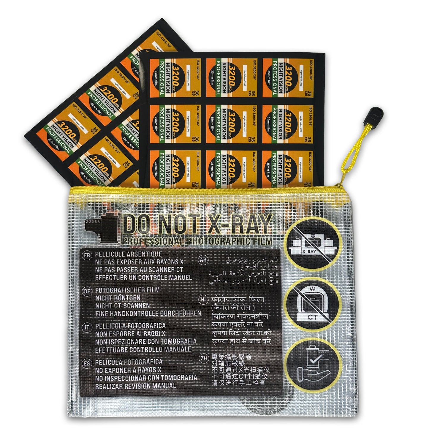 HANDCHECKFILM 35mm Travel Set