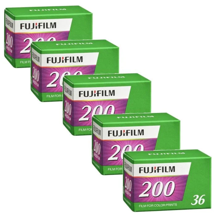Fujifilm 200 35mm Film - Short Dated - 36 Exposures