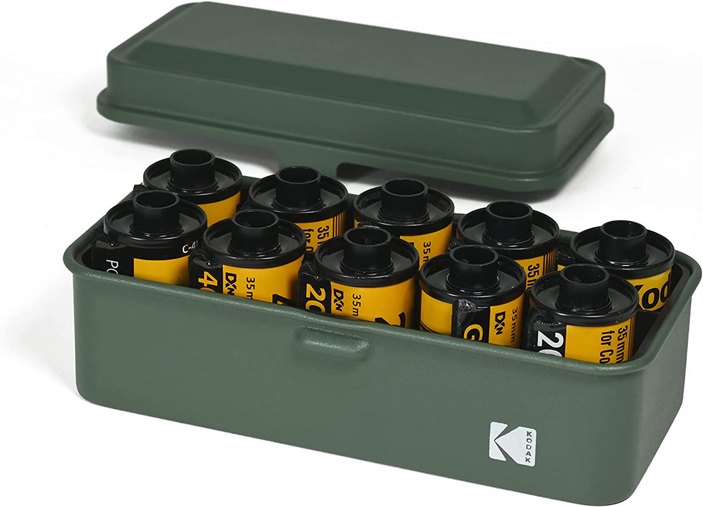 Kodak 35mm & 120 Film Case - Holds 10 Rolls of 35mm or 8 Rolls of 120 Film