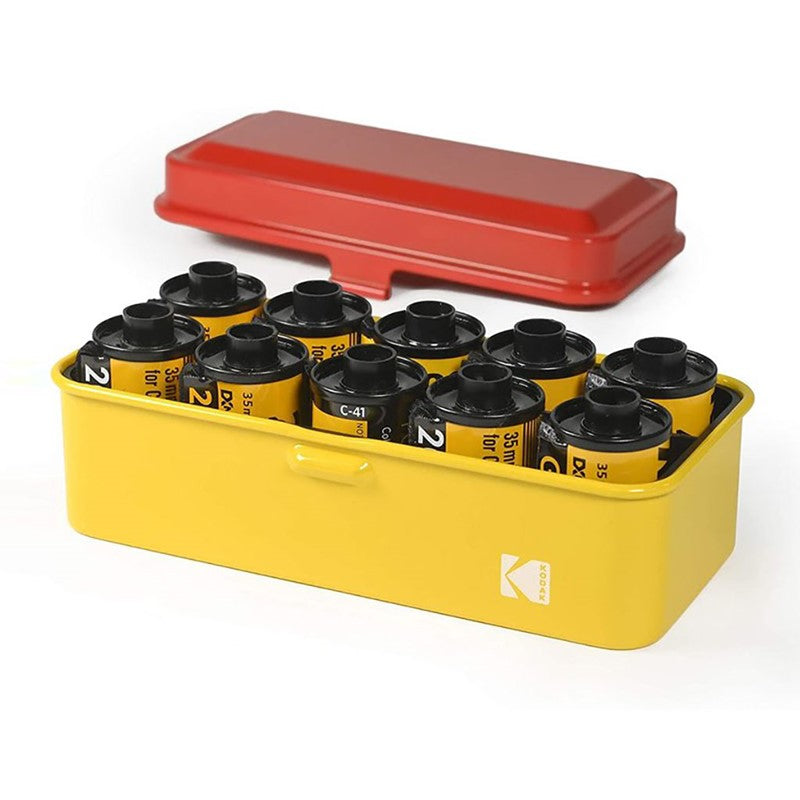 Kodak 35mm & 120 Film Case - Holds 10 Rolls of 35mm or 8 Rolls of 120 Film