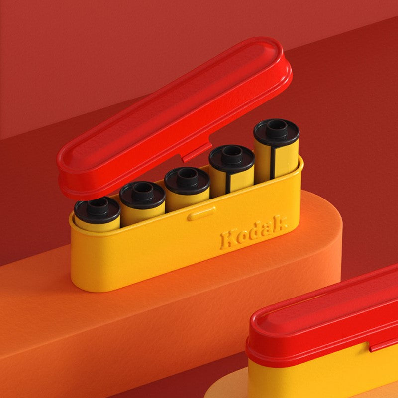 Kodak 35mm Film Case - holds 5 Rolls of 35mm Films
