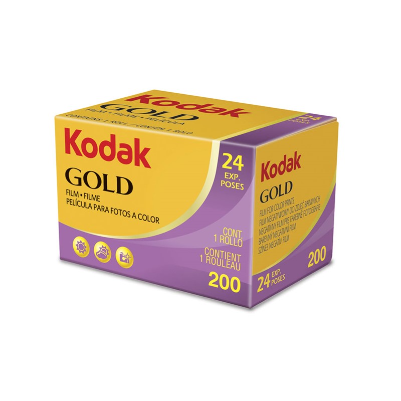 Kodak Gold 200 35mm - 24 Exposures - No Retail Packaging
