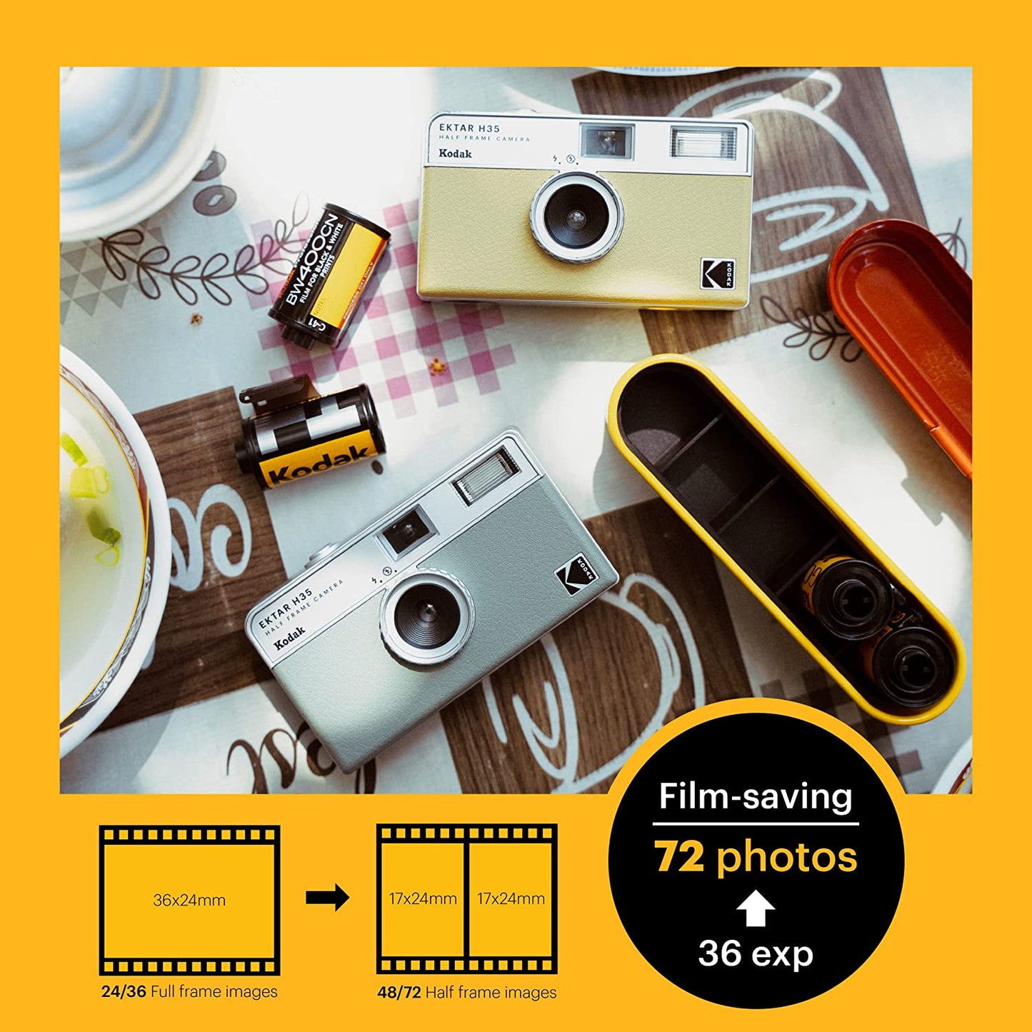 Kodak Ektar H35 - 35mm Half Frame Camera