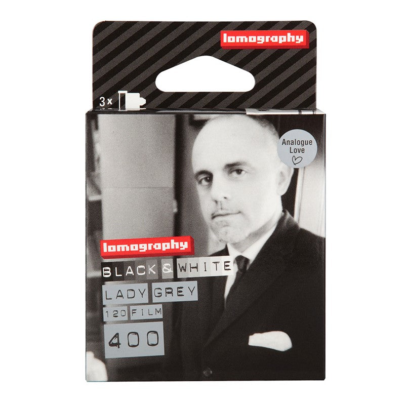 Lomography  Lady Grey ISO 400 - 120 B&W Medium Format