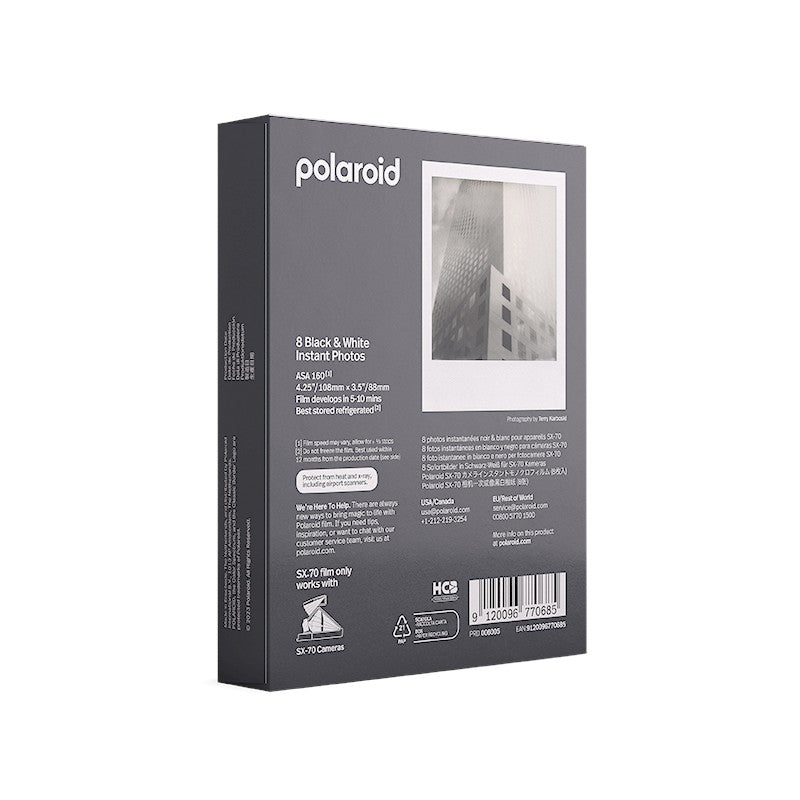 Polaroid SX-70 B&W film
