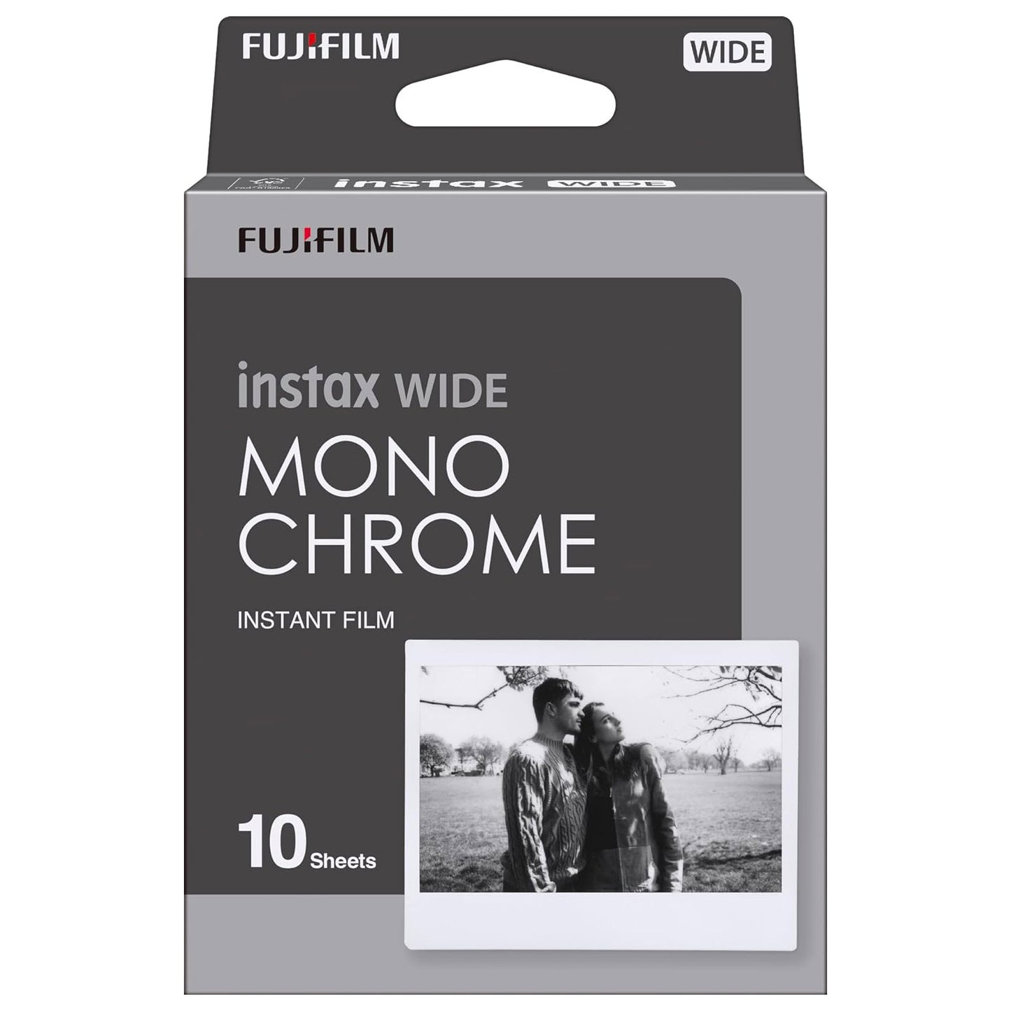 Fujifilm Instax Wide Monochrome Film - 10 shots
