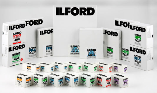 Ilford price increase on all its film and photographic paper