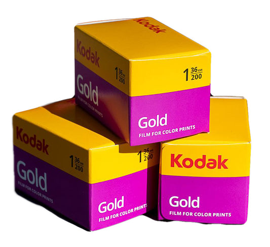 New Kodak Gold Packaging