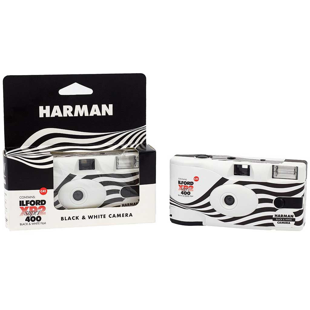 Ilford Harman XP2 Black & White Single Use Camera - 27 exposures