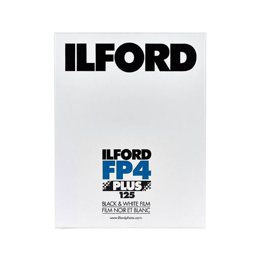 Ilford FP4 Plus - B&W 4x5 Large format Film - 25 sheets