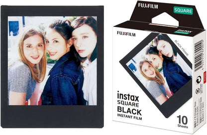 Fujifilm Instax Square Black Frame Film - 10 shots