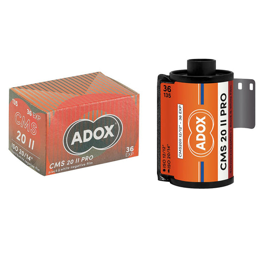 ADOX CMS 20 II - B&W 35mm Film - 36 Exposures