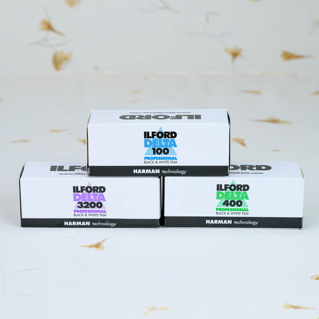 Ilford Delta B&W Medium Format 120 Starter Bundle