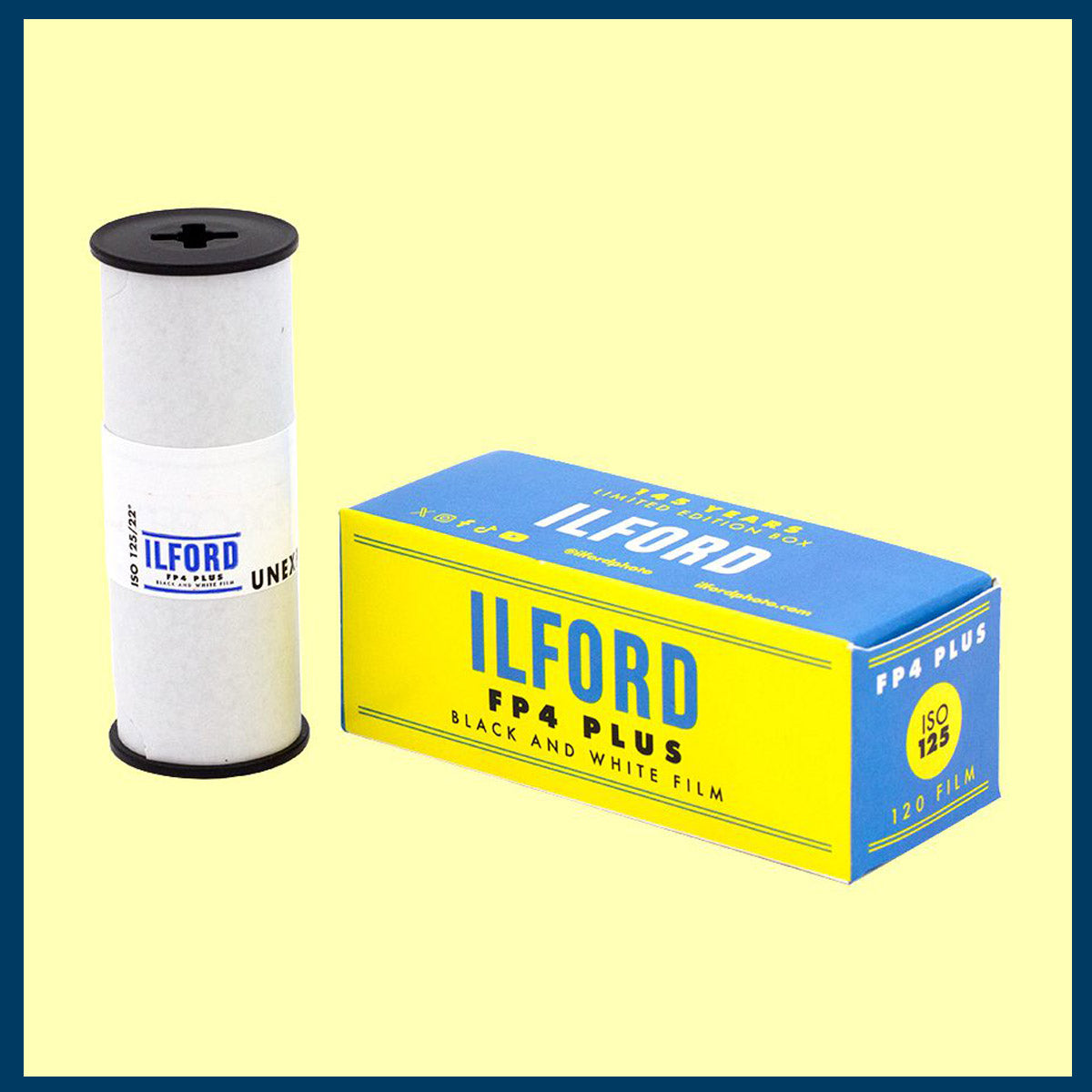 Ilford FP4 Plus ISO 125 - B&W 120 Medium Format Film