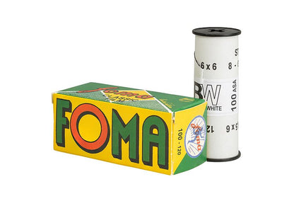 Fomapan 100 120 Film Backing Paper Fomapan 100 Classic RETRO B&W