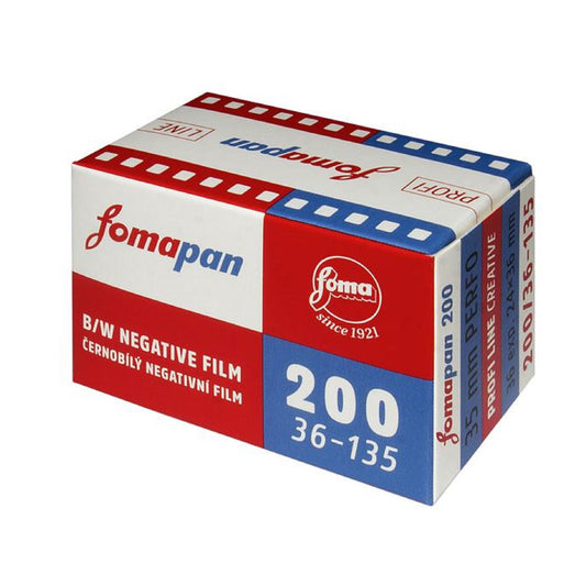 Fomapan 200 - B&W 35mm Film - 36 Exposures