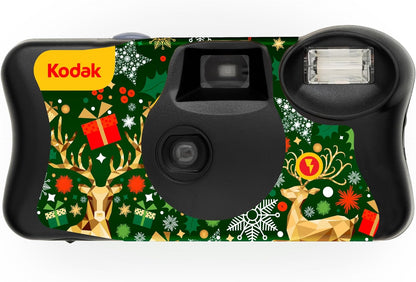Kodak FunSaver Single Use Camera - 39 Shots Christmas Edition