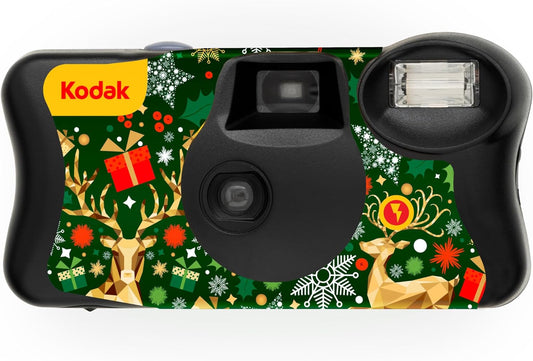 Kodak FunSaver Single Use Camera - 39 Shots Christmas Edition