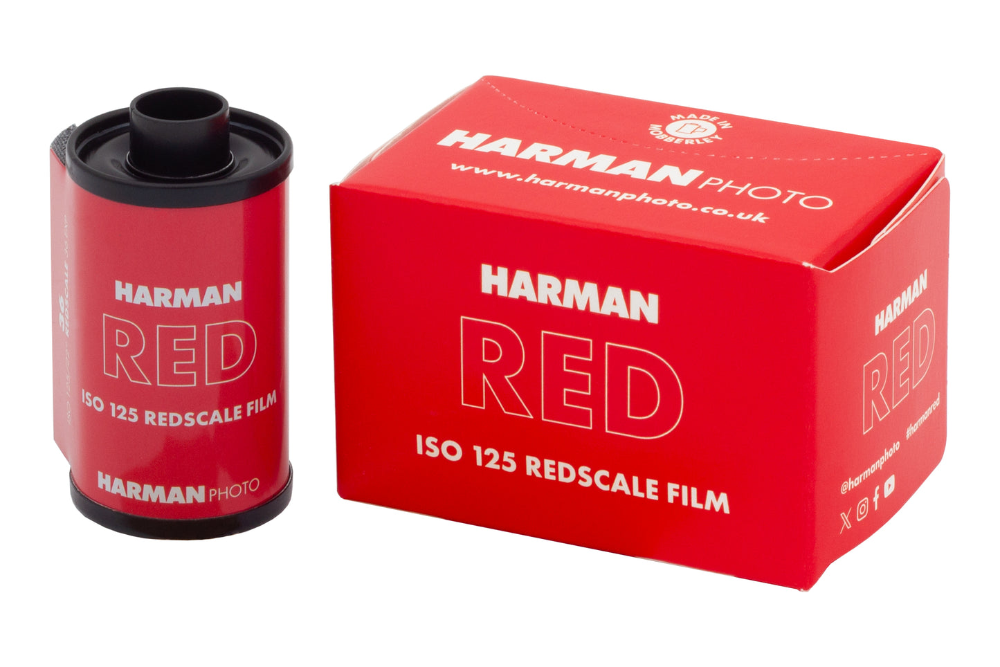 Harman RED 125 - 35mm film - 36 Exposures