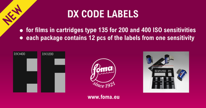 Foma Self-adhesive DX Code Labels - 200 ISO - 12 pack