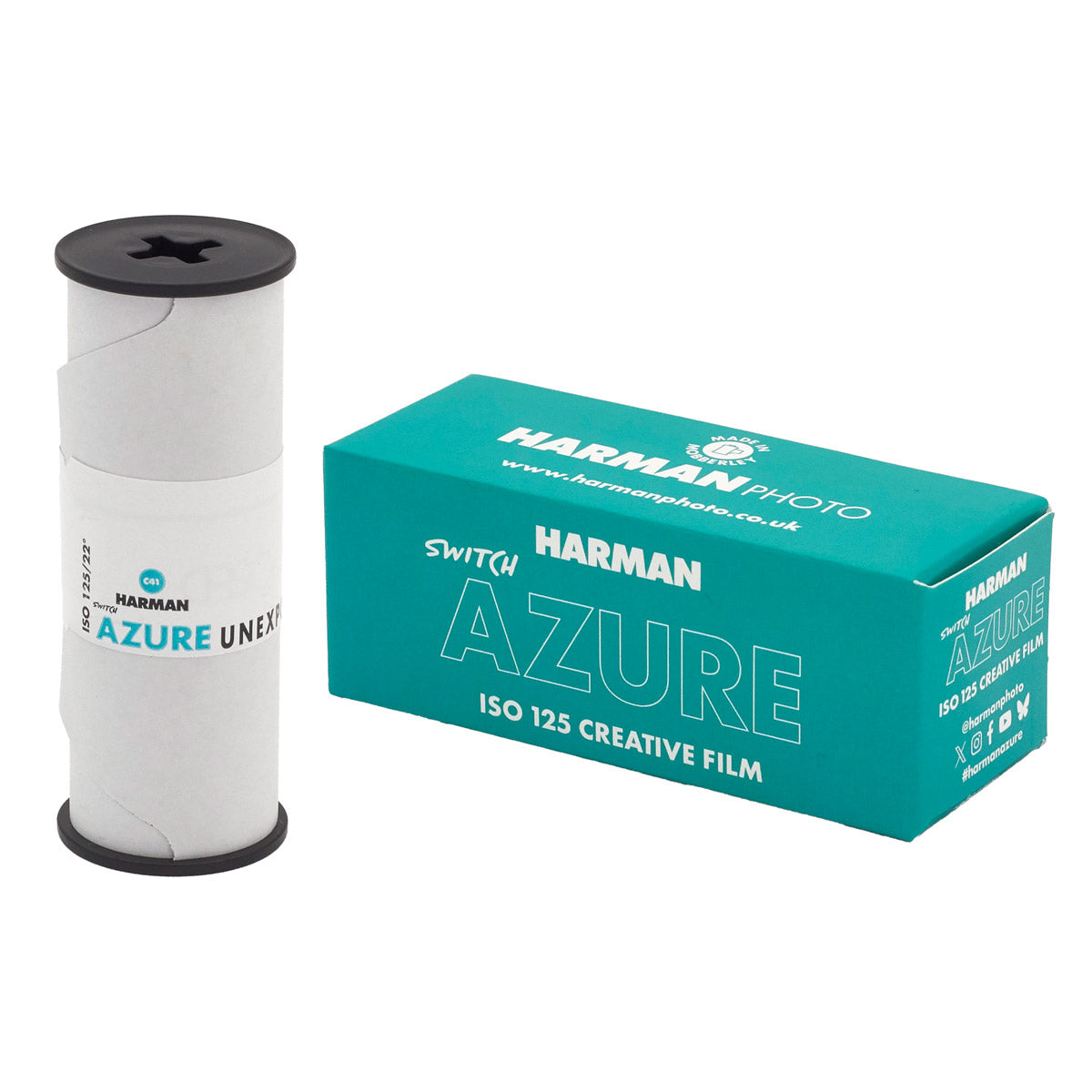 Harman Switch Azure 125 - 120 Film - Medium Format
