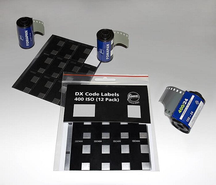 Foma Self-adhesive DX Code Labels - 400 ISO - 12 pack – Stuck in Film
