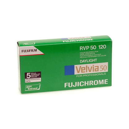 Fujifilm Velvia 50 120 Film - 5 Pack