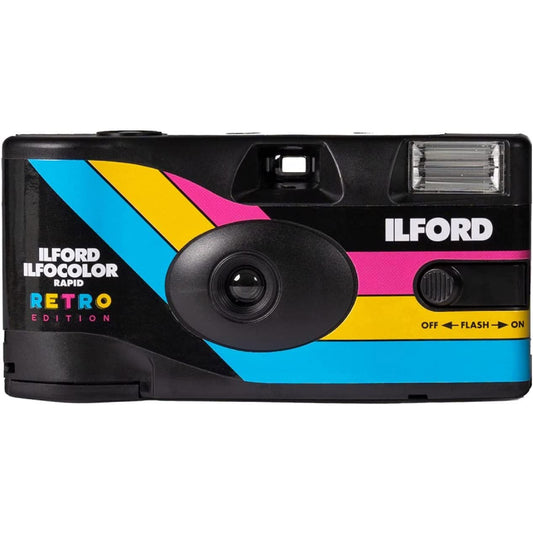 Ilford Ilfocolor Retro Colour Film Single Use Camera - 27 Exposures