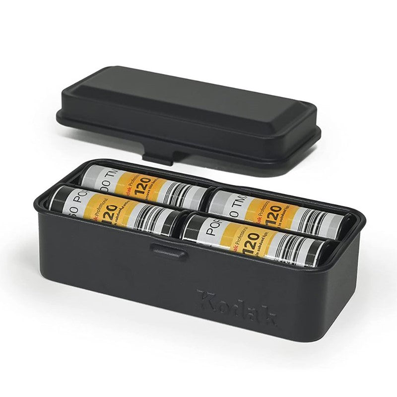 Kodak 35mm & 120 Film Case Large - Black - for 10 Rolls of 35mm or 8 rolls of 120 Film