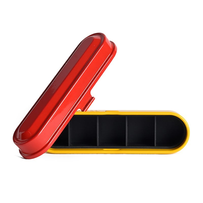 Kodak 35mm Film Case - Red & Yellow - for 5 Rolls of 35mm Films