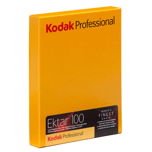 Kodak Ektar 100 - 4x5 Large Format Colour Film - 10 Sheets