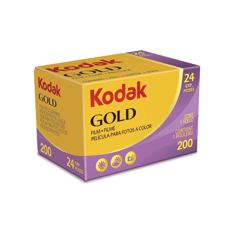 Kodak Gold 200 35mm - 24 Exposures - No Retail Packaging