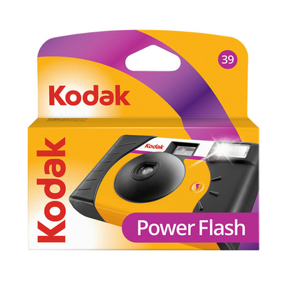 Kodak Power Flash HD Single Use Camera - 39 Shots