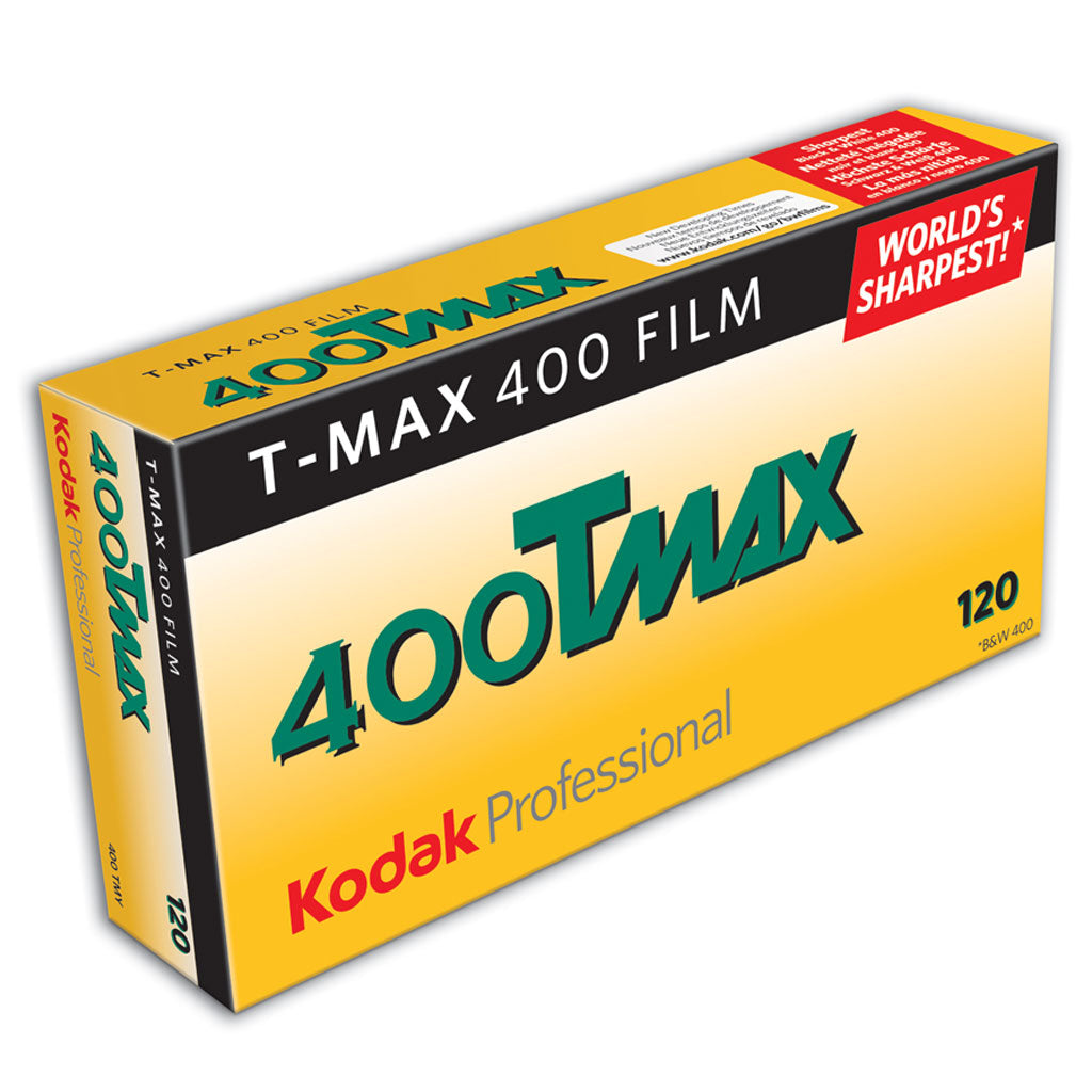 Kodak T-Max 400 B&W 120 Film - 5 Pack - Expired 12/2023