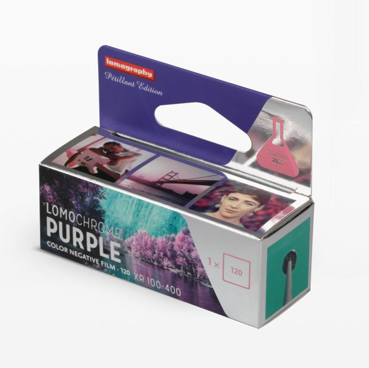 Lomography Purple 100-400 2021 Pétillant - 120 Medium Format