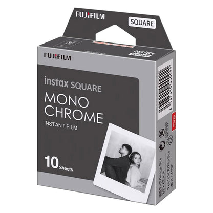 Fujifilm Instax Square Square Monochrome Film - 10 shots