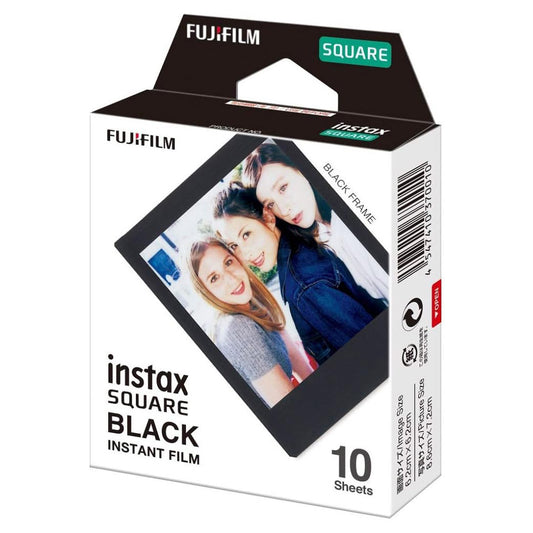 Fujifilm Instax Square Black Frame Film - 10 shots