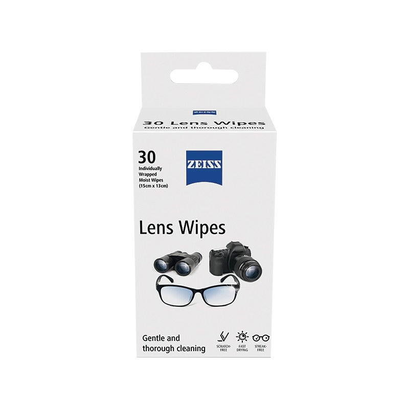 ZEISS Lens Wipes - 30 pack