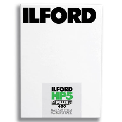 Ilford HP5 Plus - B&W 4x5 Large format Film - 25 sheets