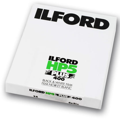 Ilford HP5 Plus - B&W 4x5 Large format Film - 25 sheets