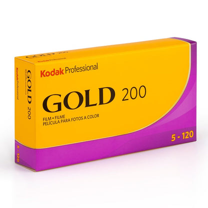 Kodak Gold 200 120 Film - 5 Pack