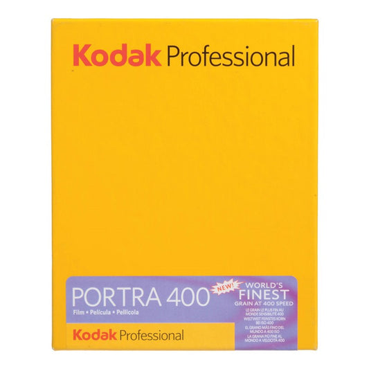 Kodak Portra 400 - Colour 4x5 Large format Film - 10 sheets