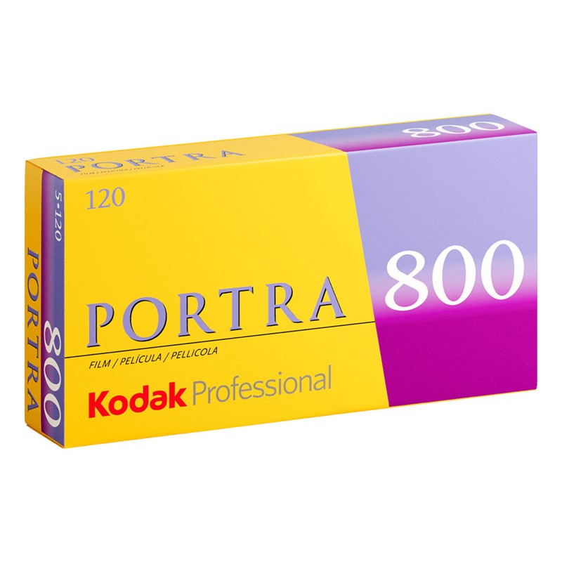 Kodak Portra 800 120 Film - 5 Pack