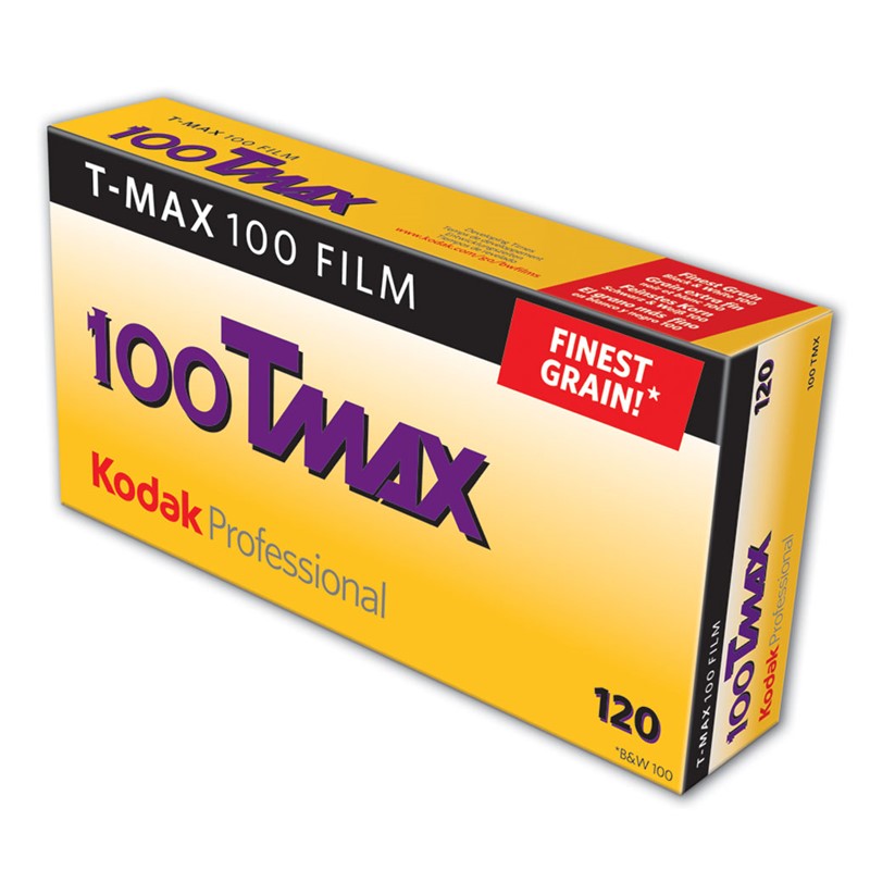 Kodak T-Max 100 B&W 120 Medium Format Film - 5 Pack